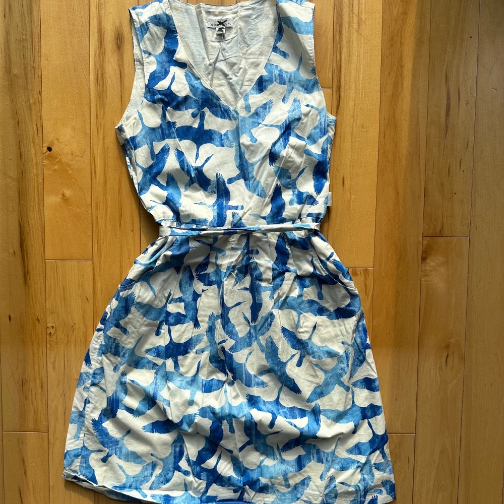LL Bean Signature Poplin Dress‎ in EUC